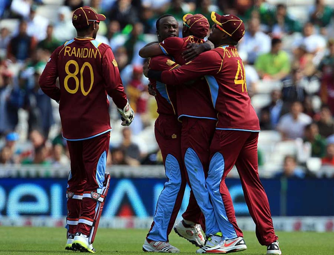 Kemar Roach picked up three early wickets, West Indies v Pakistan, Champions Trophy, Group B, The Oval, June 7, 2013