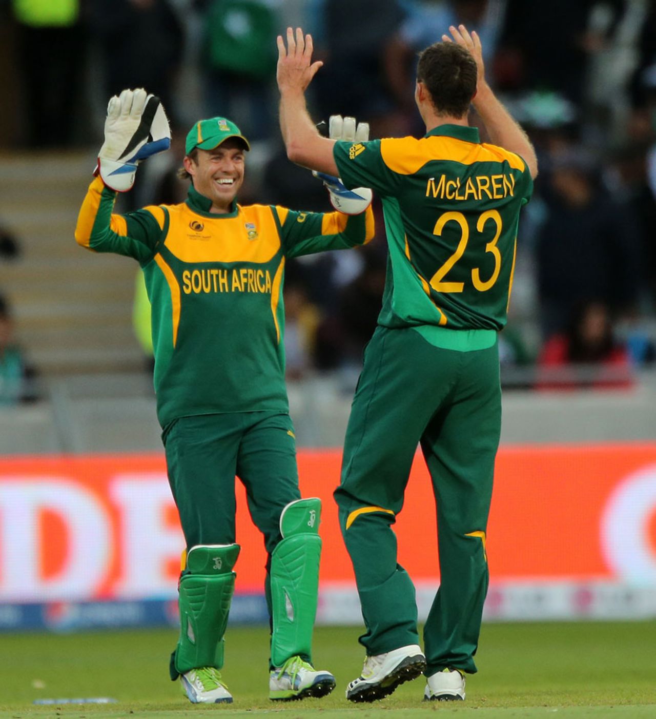 Ryan McLaren ended with four wickets, Pakistan v South Africa, Champions Trophy, Group B, Edgbaston, June 10, 2013
