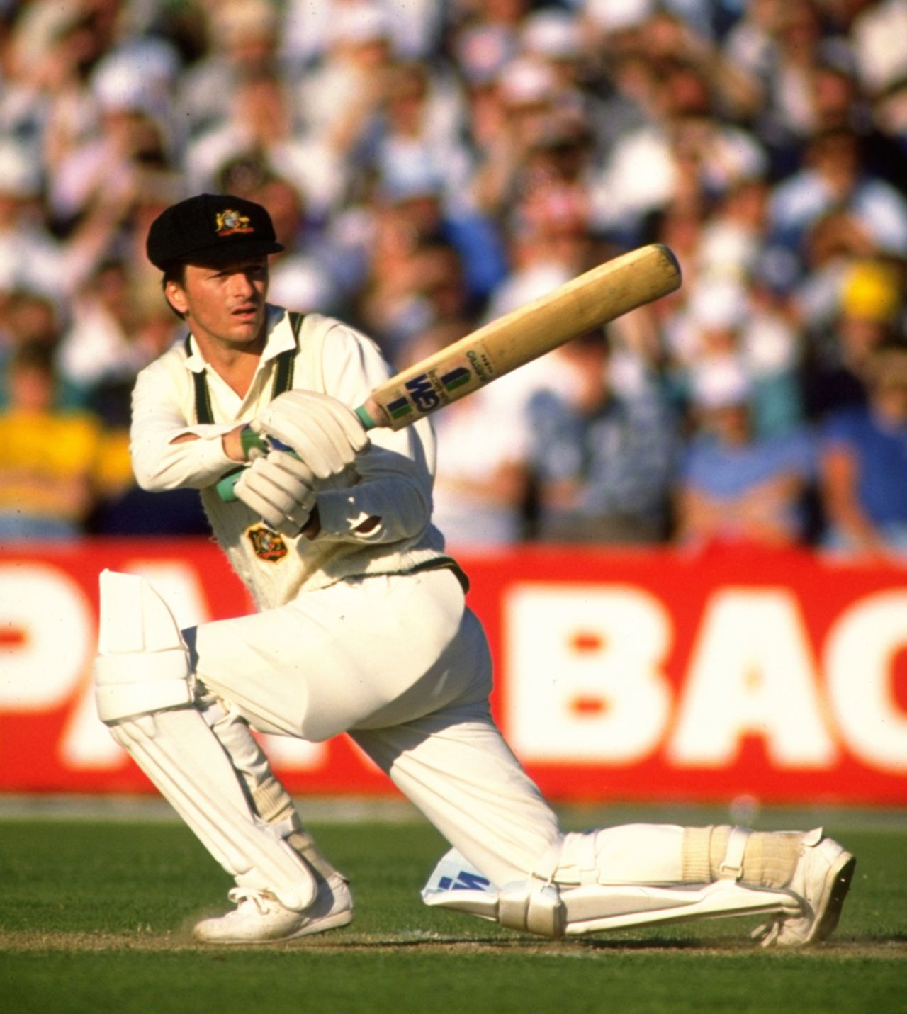 Steve Waugh sweeps