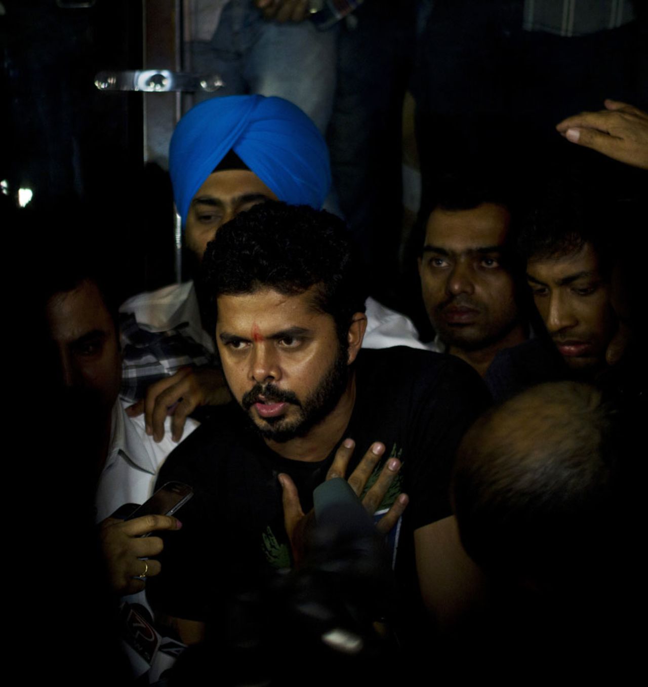 Sreesanth speaks after being released from jail, Delhi, June 11, 2013