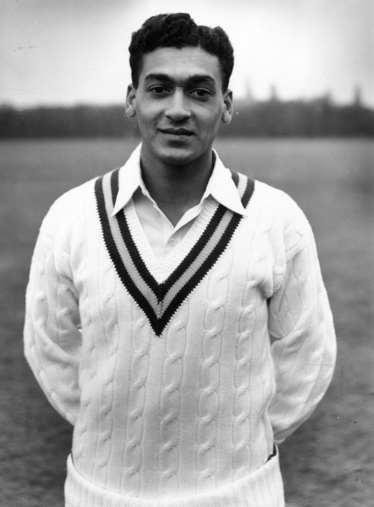 Khalid Hassan played one Test for Pakistan at the age of 16, May 5, 1954