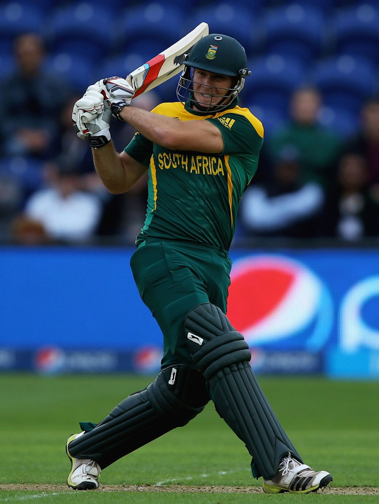 David Miller pulls authoritatively, South Africa v West Indies, Champions Trophy, Group B, Cardiff, June 14, 2013