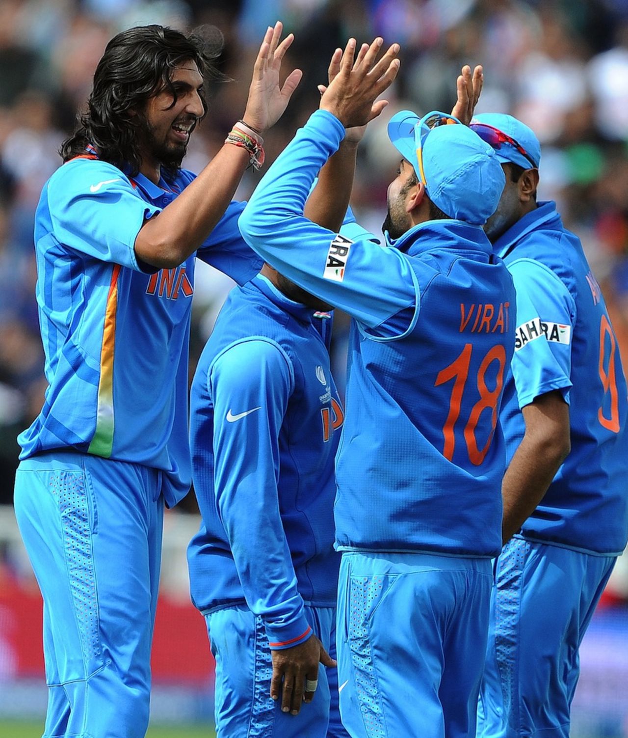 Ishant Sharma took two wickets, India v Pakistan, Champions Trophy, Group B, Edgbaston, June 15, 2013