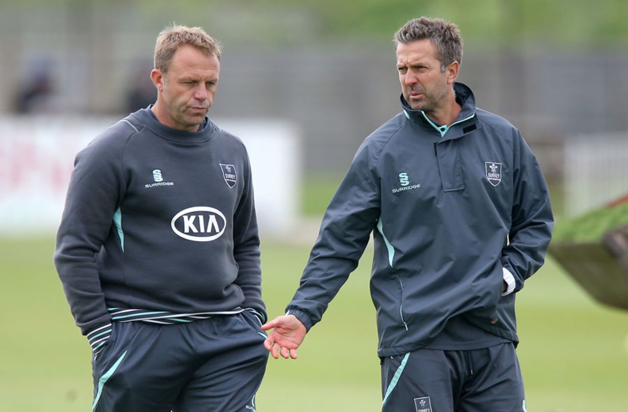 Chris Adams and Ian Salisbury have been sacked by Surrey, Guildford, May, 30, 2013