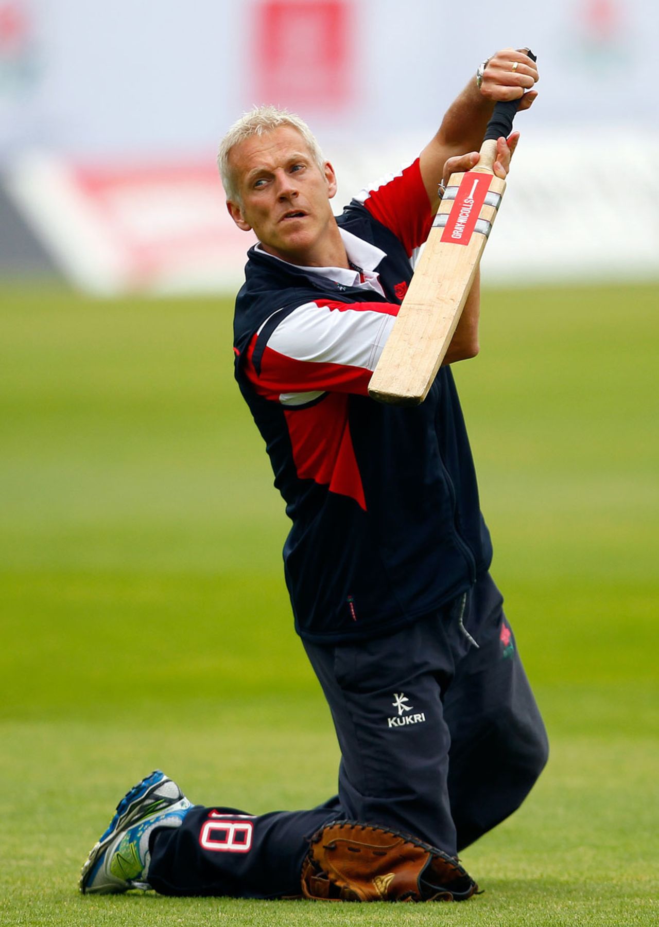 Peter Moores gives catching practise, Lancashire v Northamptonshire, County Championship, Division Two, Old Trafford, June, 20, 2013