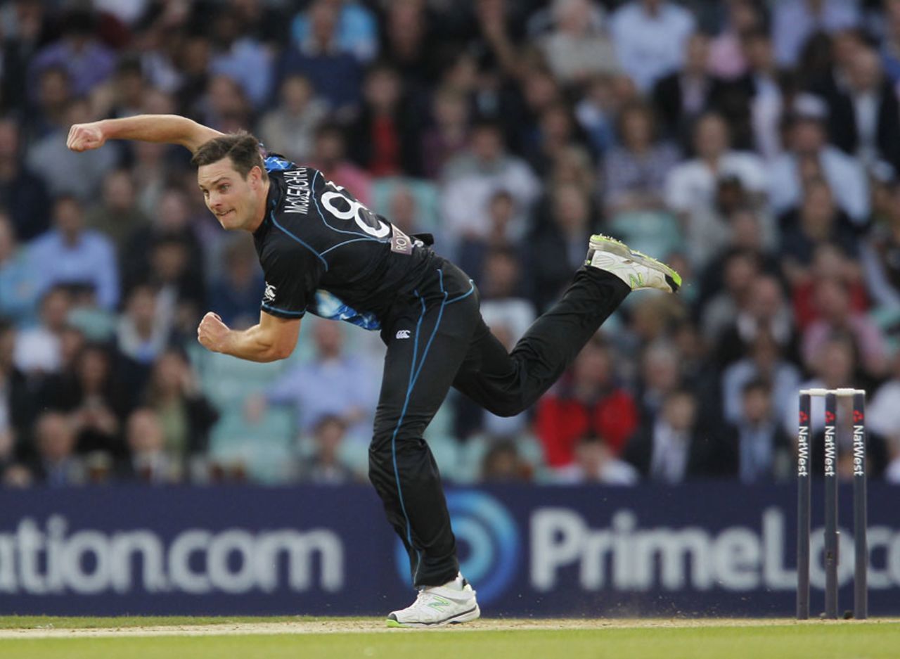 Mitchell McClenaghan took 1 for 37, England v New Zealand, 1st T20, The Oval, June 25, 2013