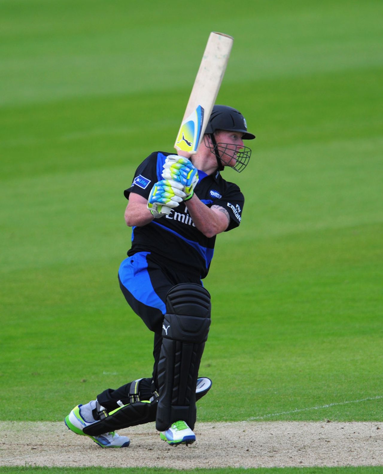 Ben Stokes hit three sixes in his 34, Durham v Lancashire, FLt20 North Group, Chester-le-Street, June 28, 2013