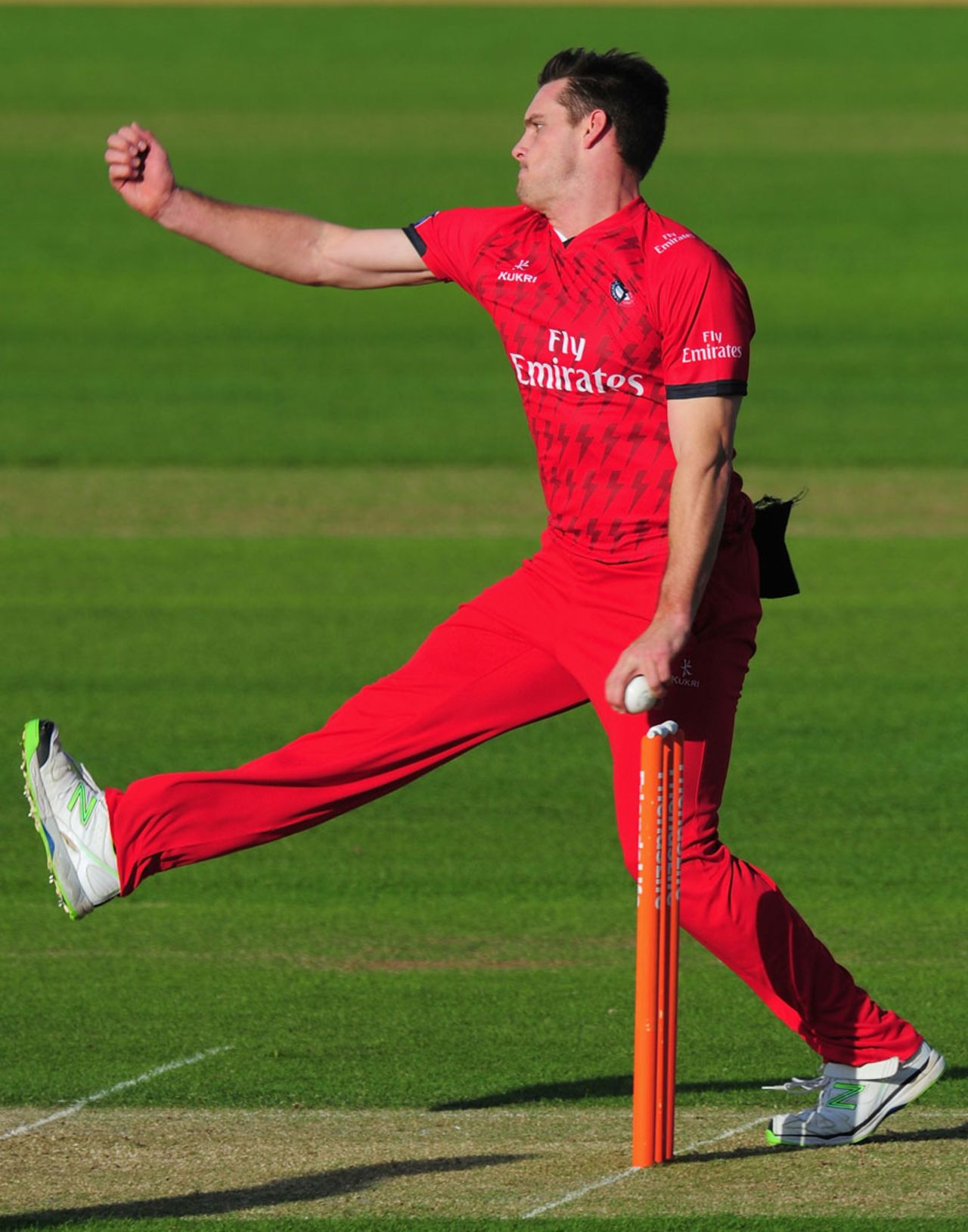 Mitchell McClenaghan took three wickets on his Lancashire debut, Durham v Lancashire, FLt20 North Group, Chester-le-Street, June 28, 2013