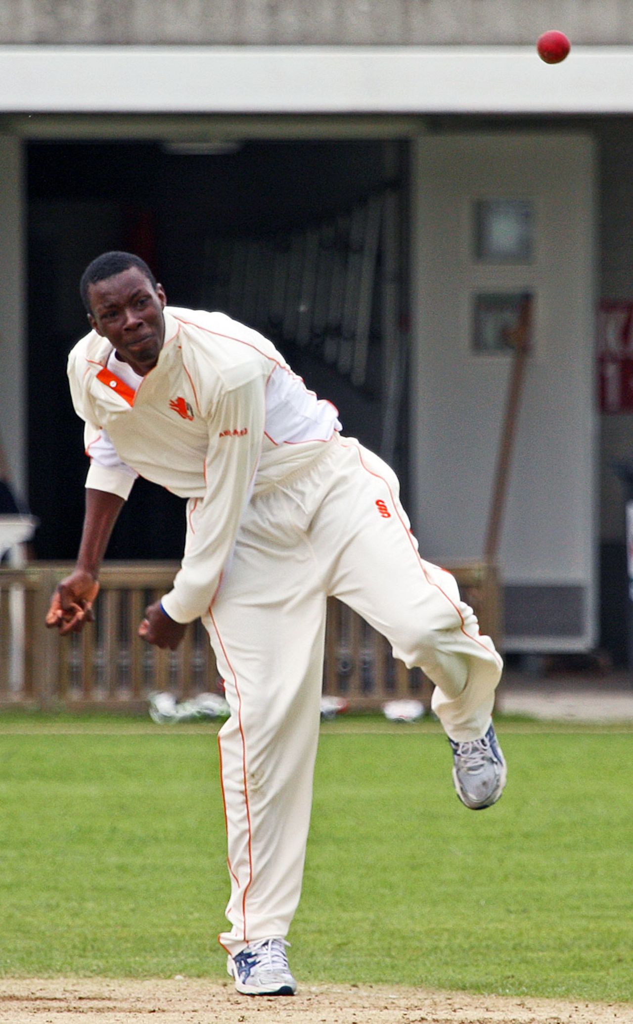 Daniel Doram took five wickets in the innings, Netherlands v Ireland, ICC Intercontinental Cup, 1st day, Deventer, July 1, 2013