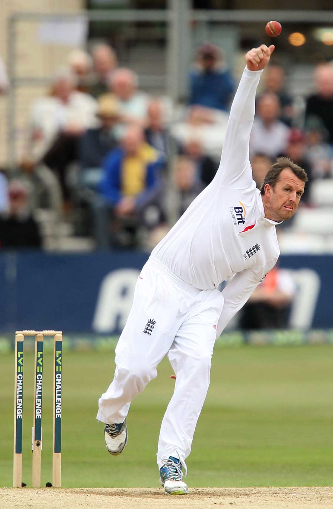 Graeme Swann was back bowling on the third morning, Essex v England, 3rd day, Chelmsford, July 2, 2013