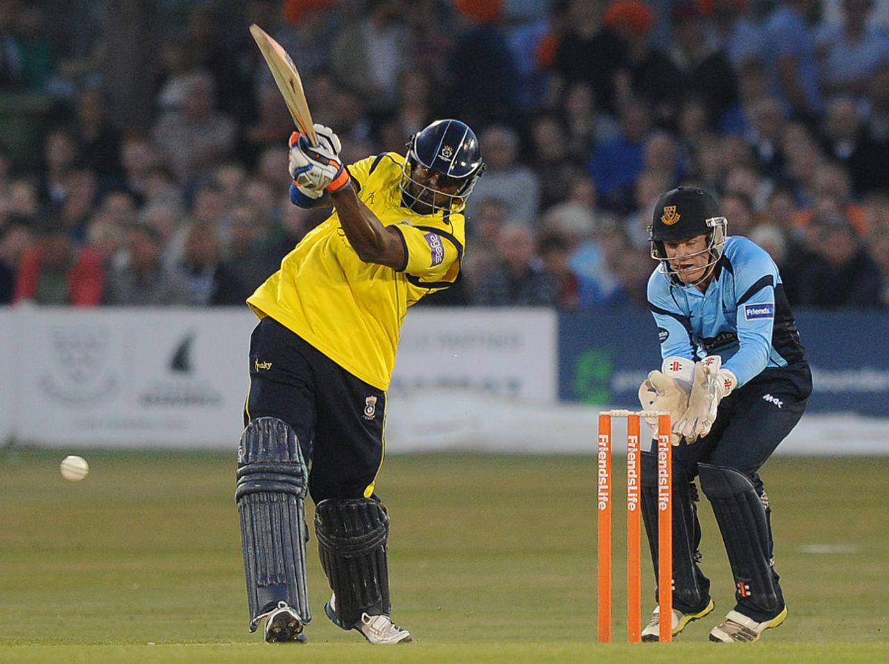 Michael Carberry's 31-ball 50 gave Hampshire's chase early momentum, Sussex v Hampshire, FLt20, South Group, Hove, July 5, 2013