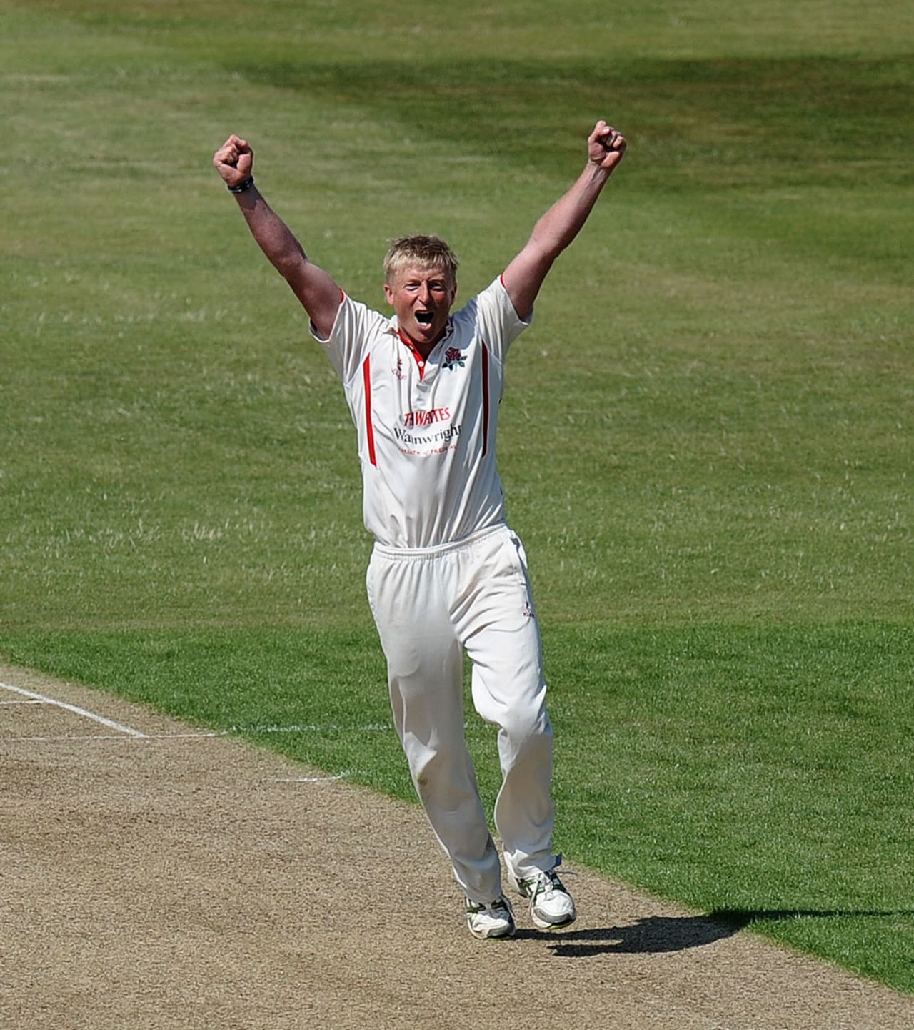 Glen Chapple chipped in with three wickets, Northamptonshire v Lancashire, County Championship, Division Two, Wantage Road, 1st day, July 8, 2013