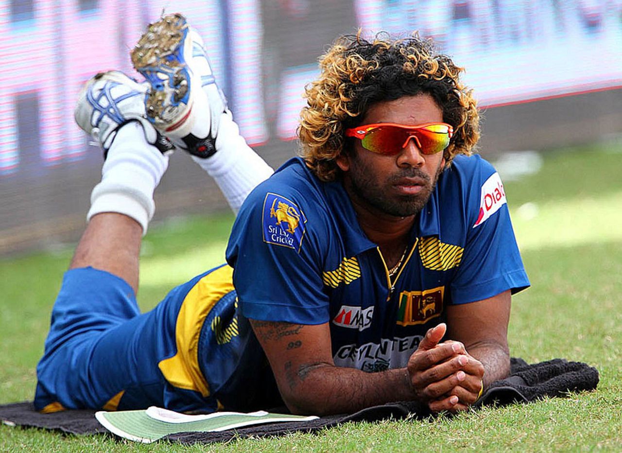 Lasith Malinga chills out, India v Sri Lanka, West Indies tri-series, Port-of-Spain, July 9, 2013