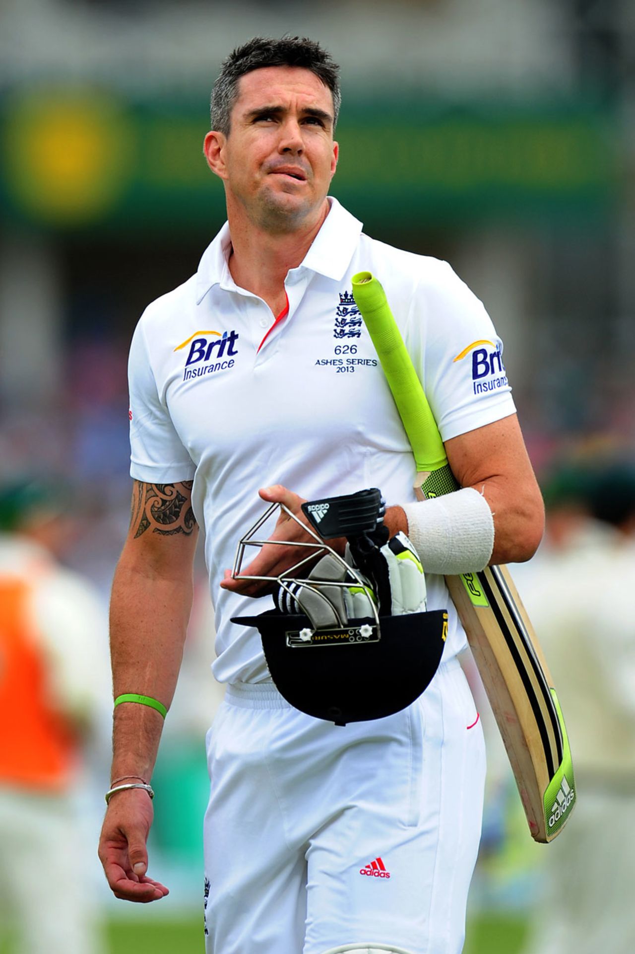 Kevin Pietersen didn't last long on his Test return, England v Australia, 1st Investec Test, Trent Bridge, 1st day, July 10, 2013
