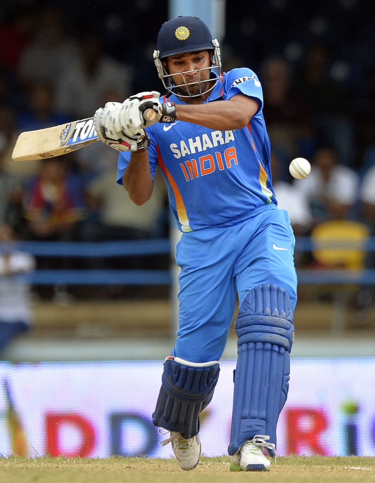 Rohit Sharma made an important contribution again, India v Sri Lanka, tri-series final, Port-of-Spain, July 11, 2013