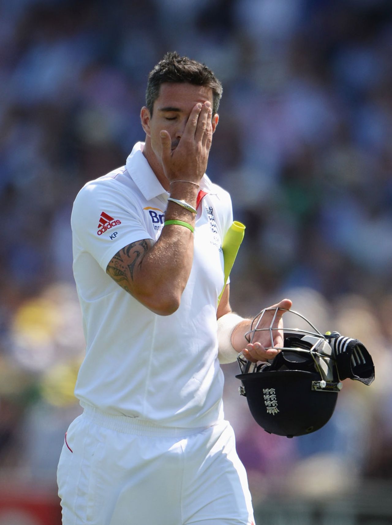 Kevin Pietersen walks off after a failure, England v Australia, 2nd Investec Ashes Test, Lord's, 1st day, July 18, 2013