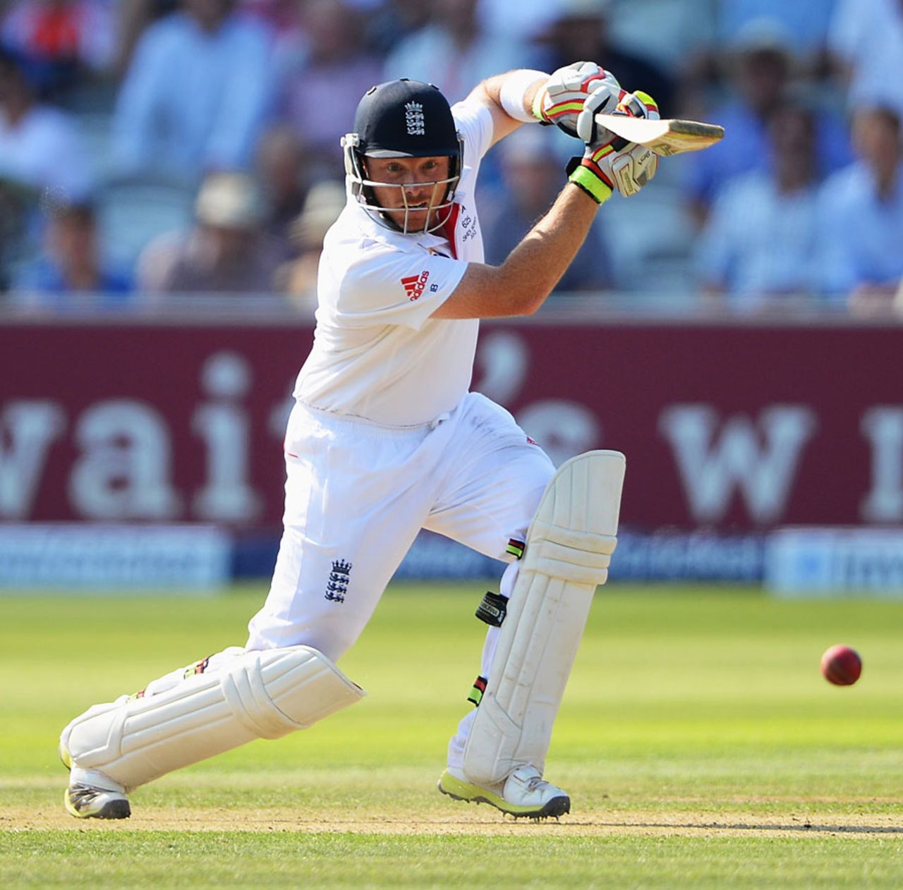 Ian Bell regularly found the middle of the bat, England v Australia, 2nd Investec Ashes Test, Lord's, 1st day, July 18, 2013