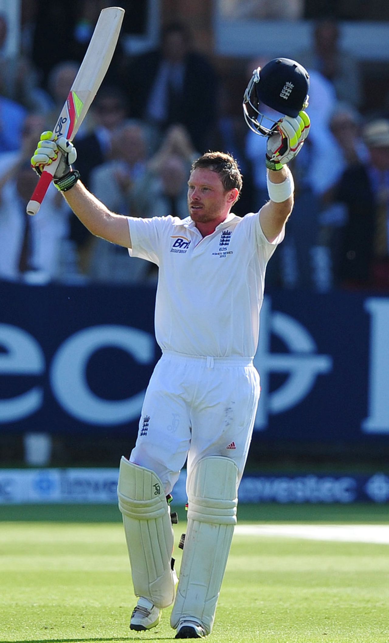 Ian Bell scored his third hundred in consecutive Ashes Tests, England v Australia, 2nd Investec Ashes Test, Lord's, 1st day, July 18, 2013