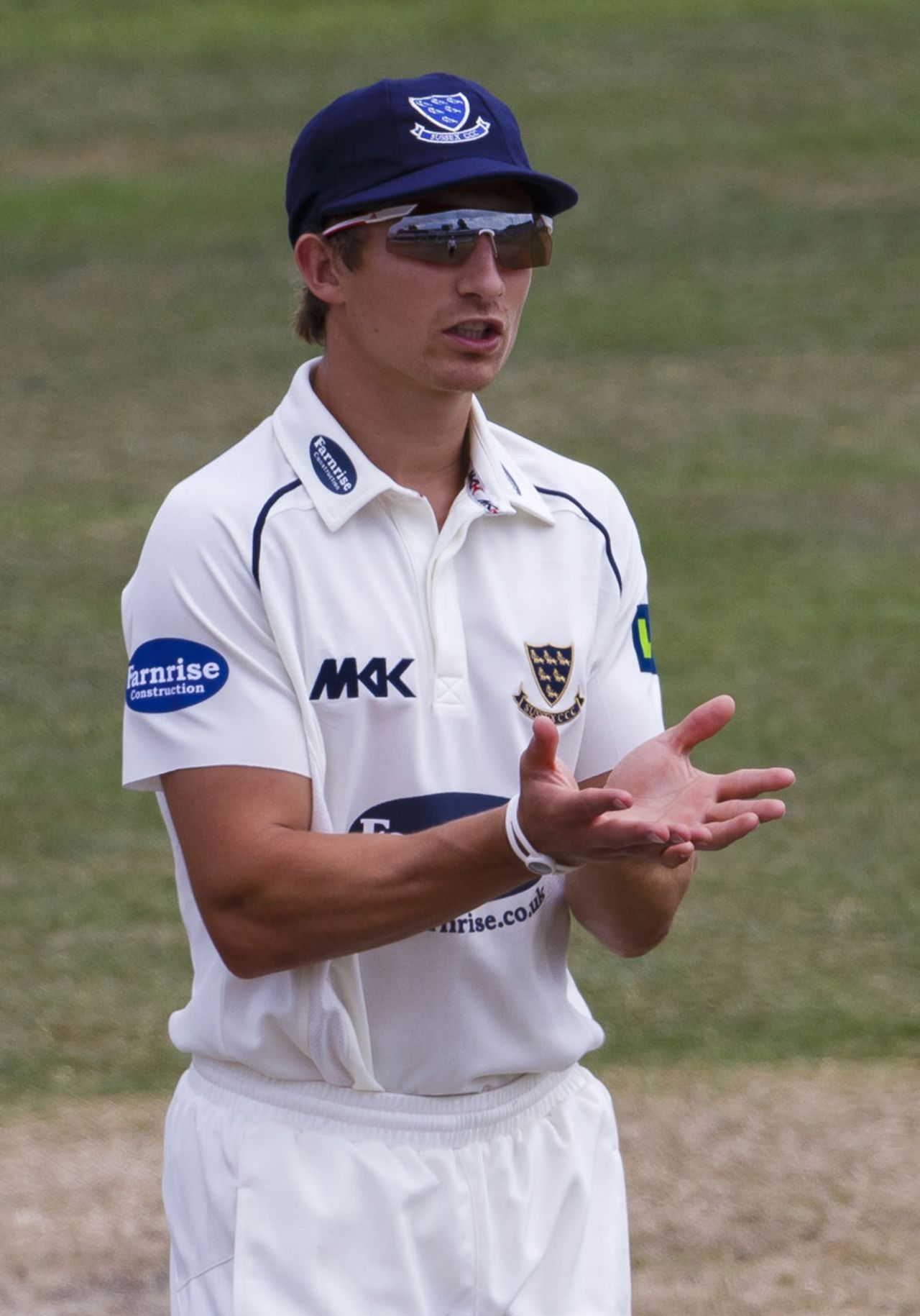 James Taylor took a catch on his guest appearance for Sussex, Sussex v Australians, Tour match, Hove, 1st day, July 26, 2013