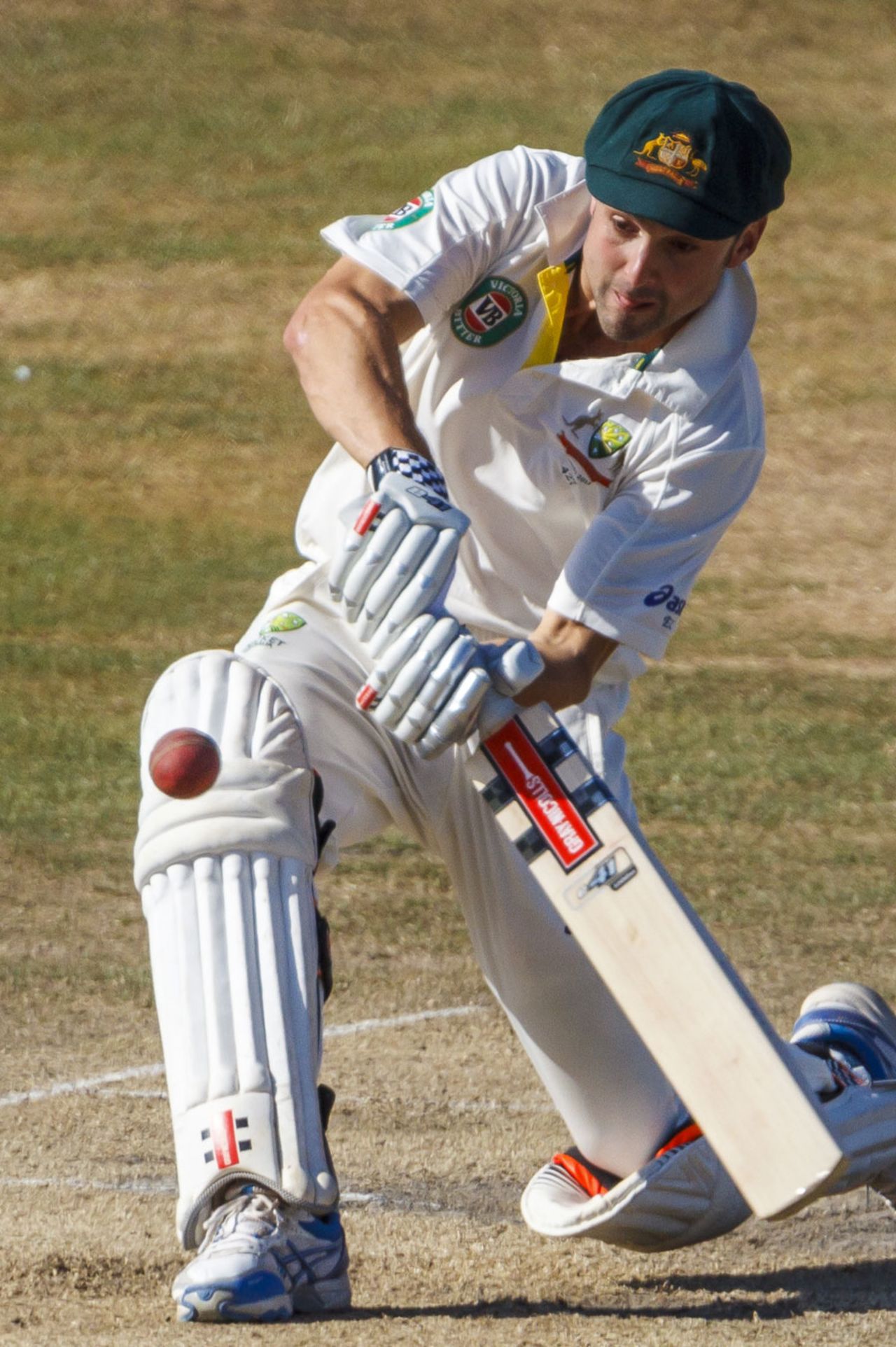 Ed Cowan notched his second half-century of the match, Sussex v Australians, Tour match, Hove, 3rd day, July 28, 2013