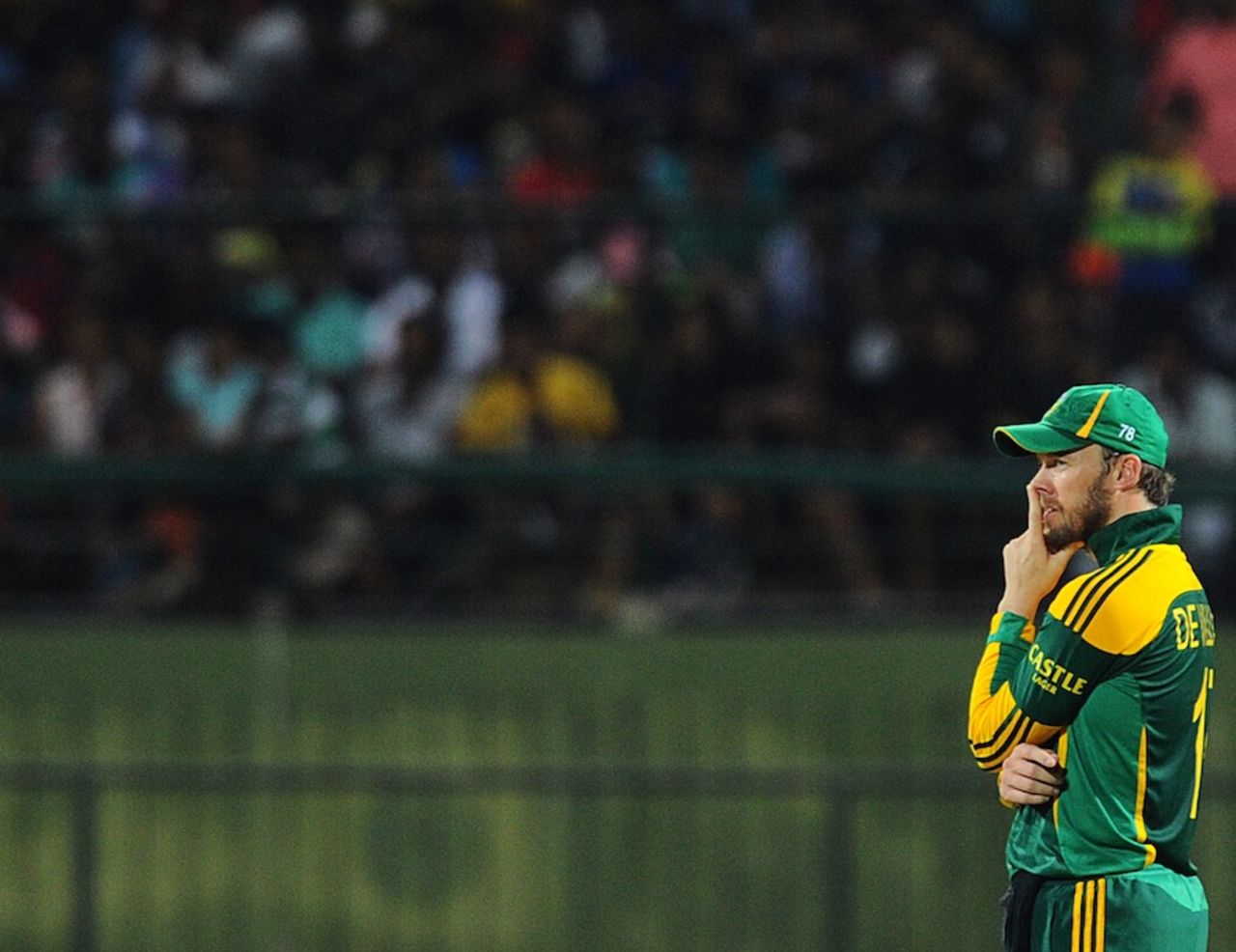 AB de Villiers is pensive after yet another loss in Sri Lanka, Sri Lanka v South Africa, 4th ODI, Pallekele, July 28, 2013