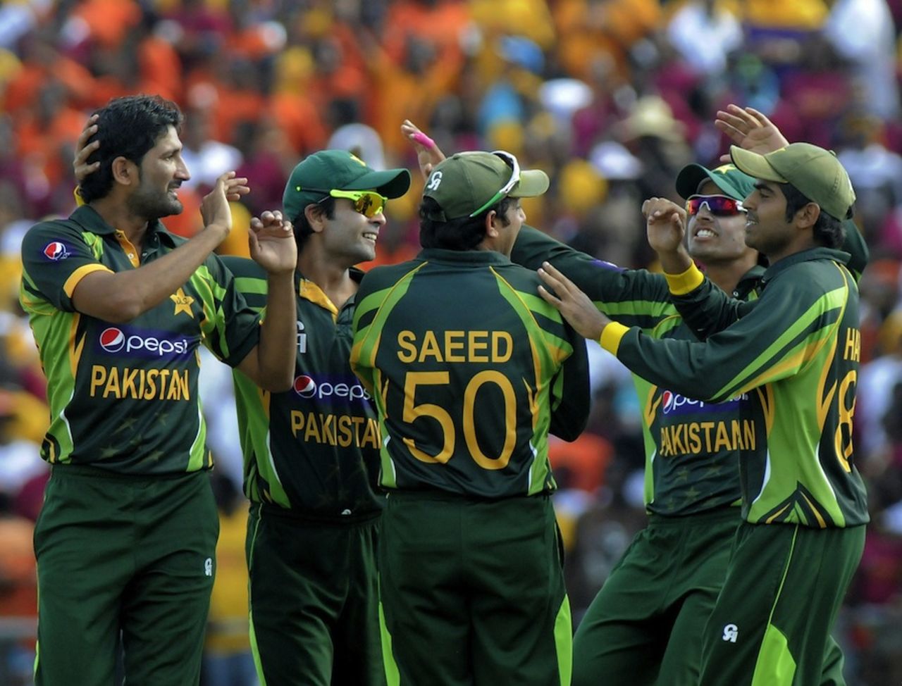 Sohail Tanvir picked up two wickets, West Indies v Pakistan, 2nd T20I, St Vincent, July 28, 2013