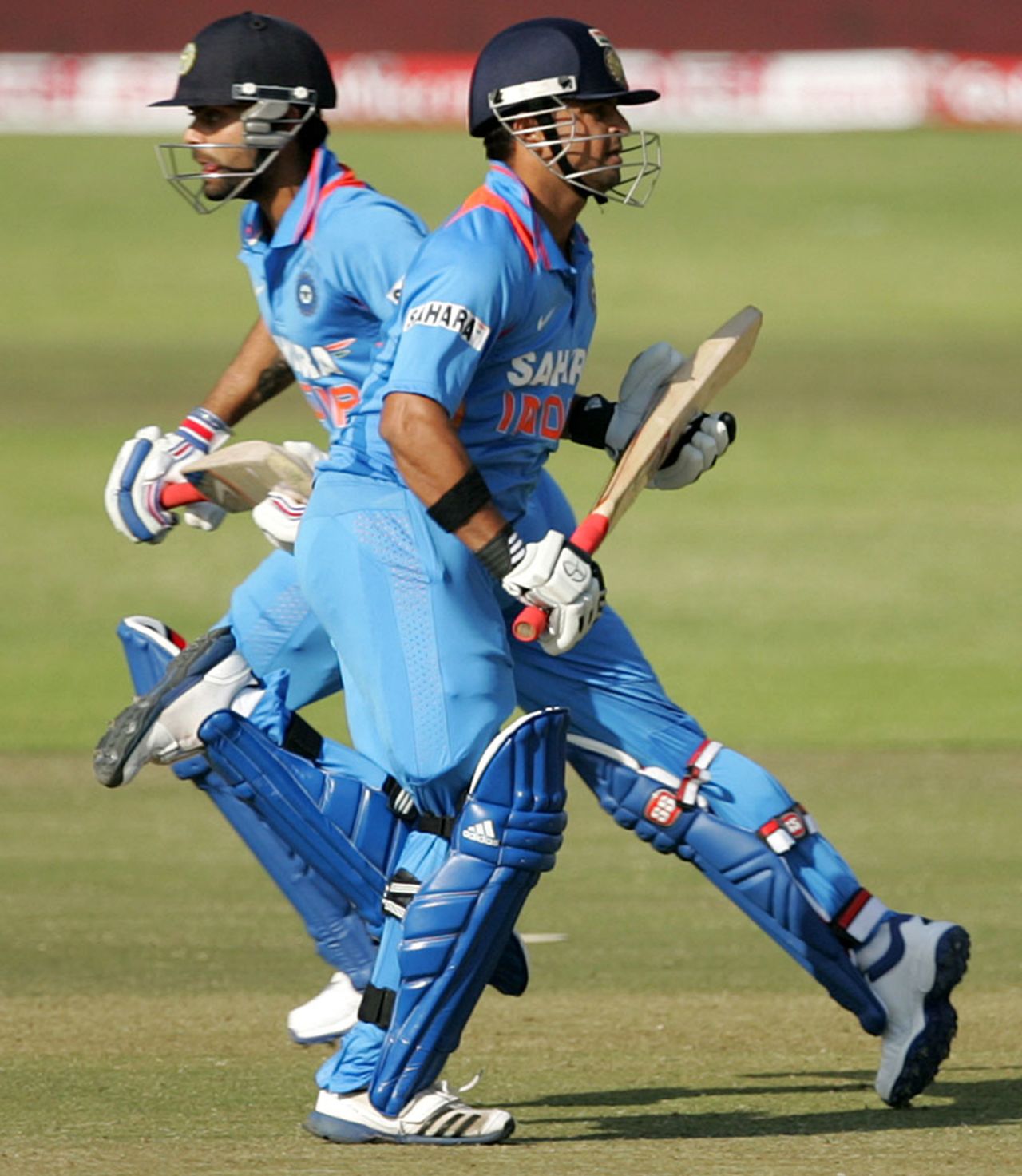 Suresh Raina and Virat Kohli saw India homes, Zimbabwe v India, 3rd ODI, Harare, July 28, 2013