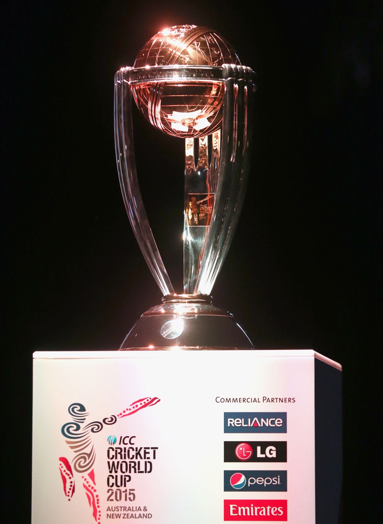 The World Cup trophy gets the spotlight, Melbourne, July 30, 2013