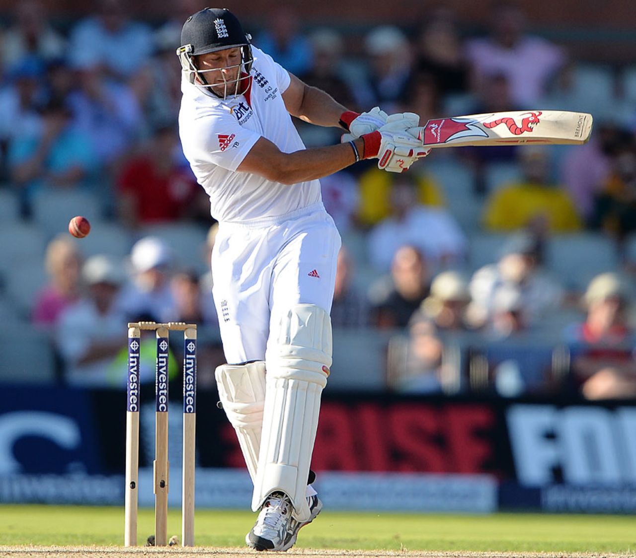 Tim Bresnan opted not to review his caught behind, England v Australia, 3rd Investec Test, Old Trafford, 2nd day, August 2, 2013