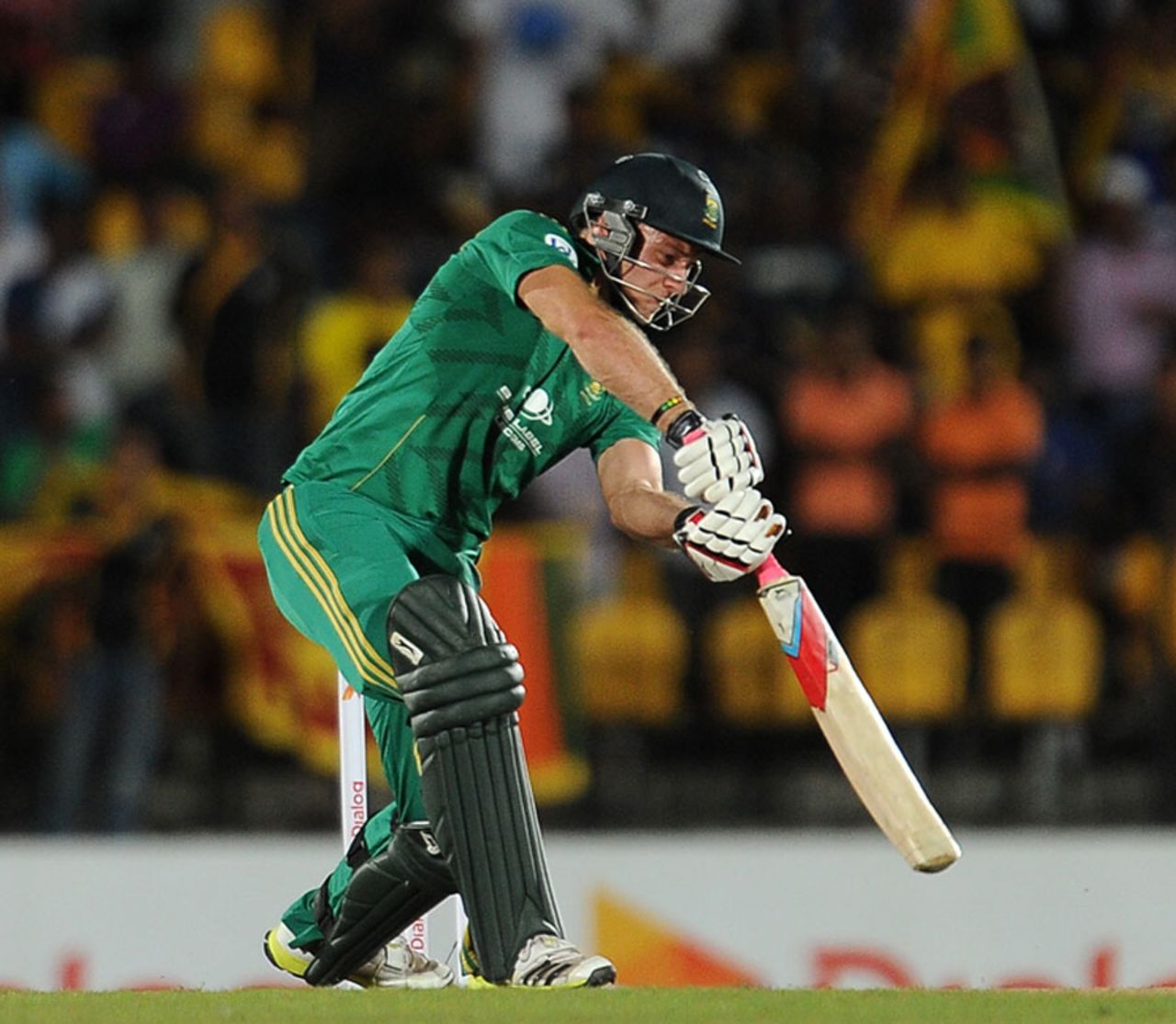 David Miller top-scored with a 21-ball 36, Sri Lanka v South Africa, 2nd T20I, Hambantota, August 4, 2013