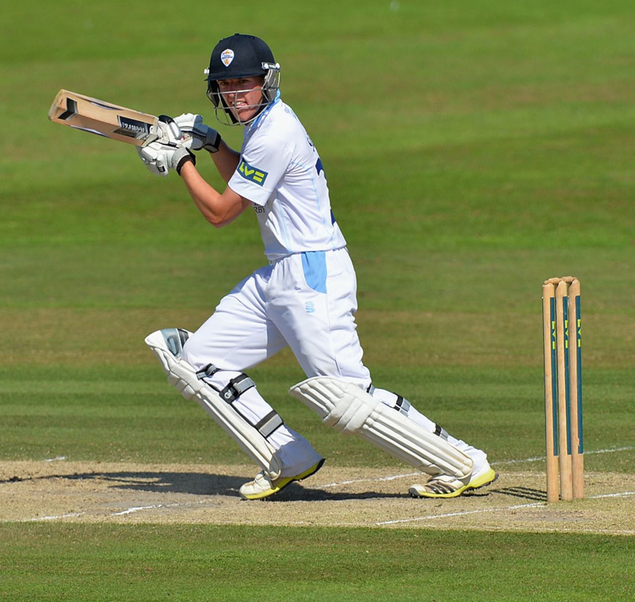 Ben Slater helped guide a comfortable run chase, Sussex v Derbyshire, County Championship, Division One, Hove, August 4, 2013