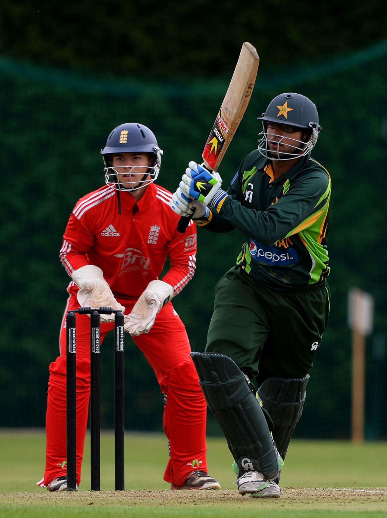 Imam-ul-Haq struck 10 fours and two sixes, England Under-19s v Pakistan Under-19s, Under-19s Tri-Nation Tournament, Sleaford, August, 6, 2013
