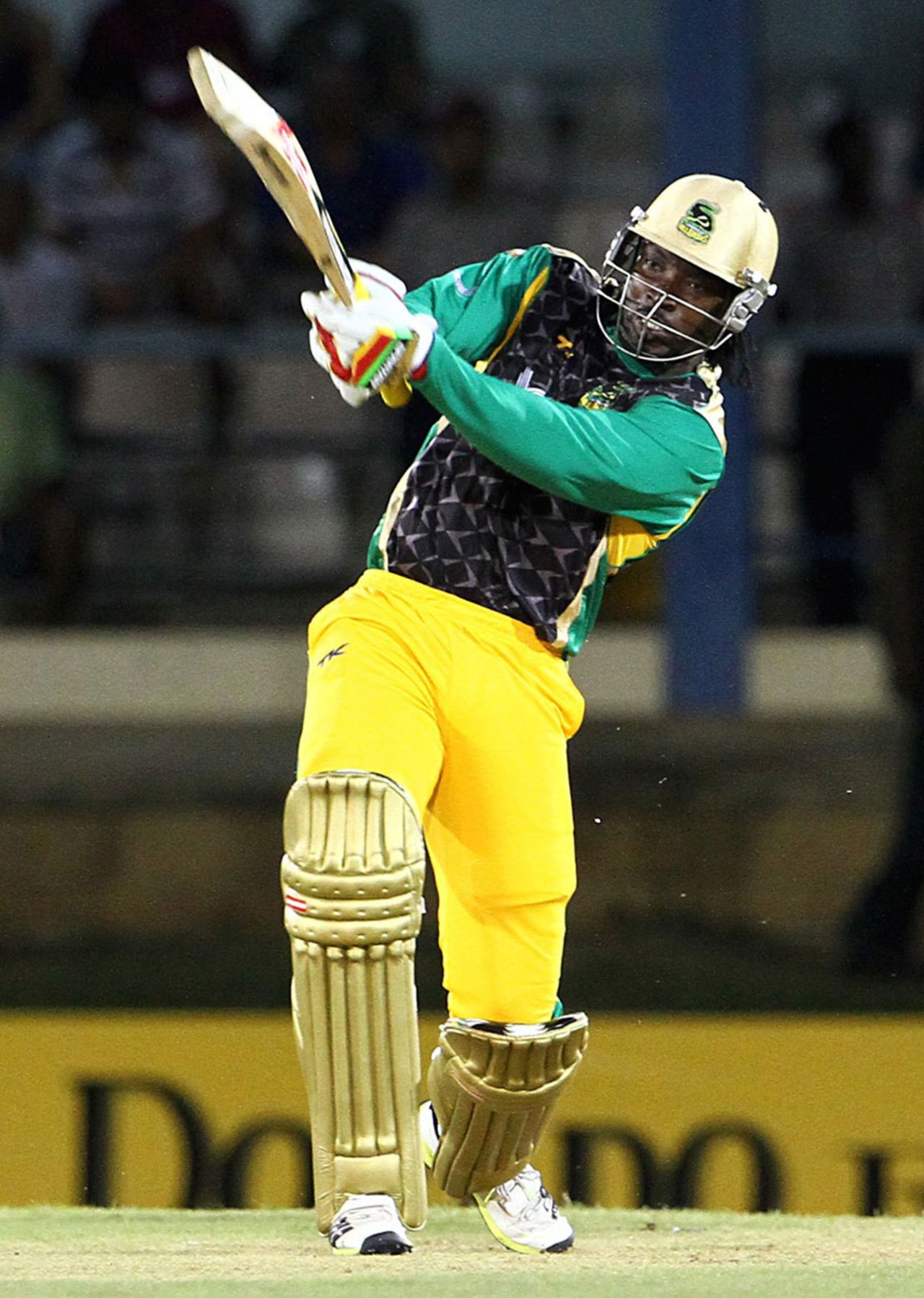 Chris Gayle's 28 provided Jamaica with a solid start, Trinidad & Tobago Red Steel v Jamaica Tallawahs, Caribbean Premier League, Port-of-Spain, August 7, 2013