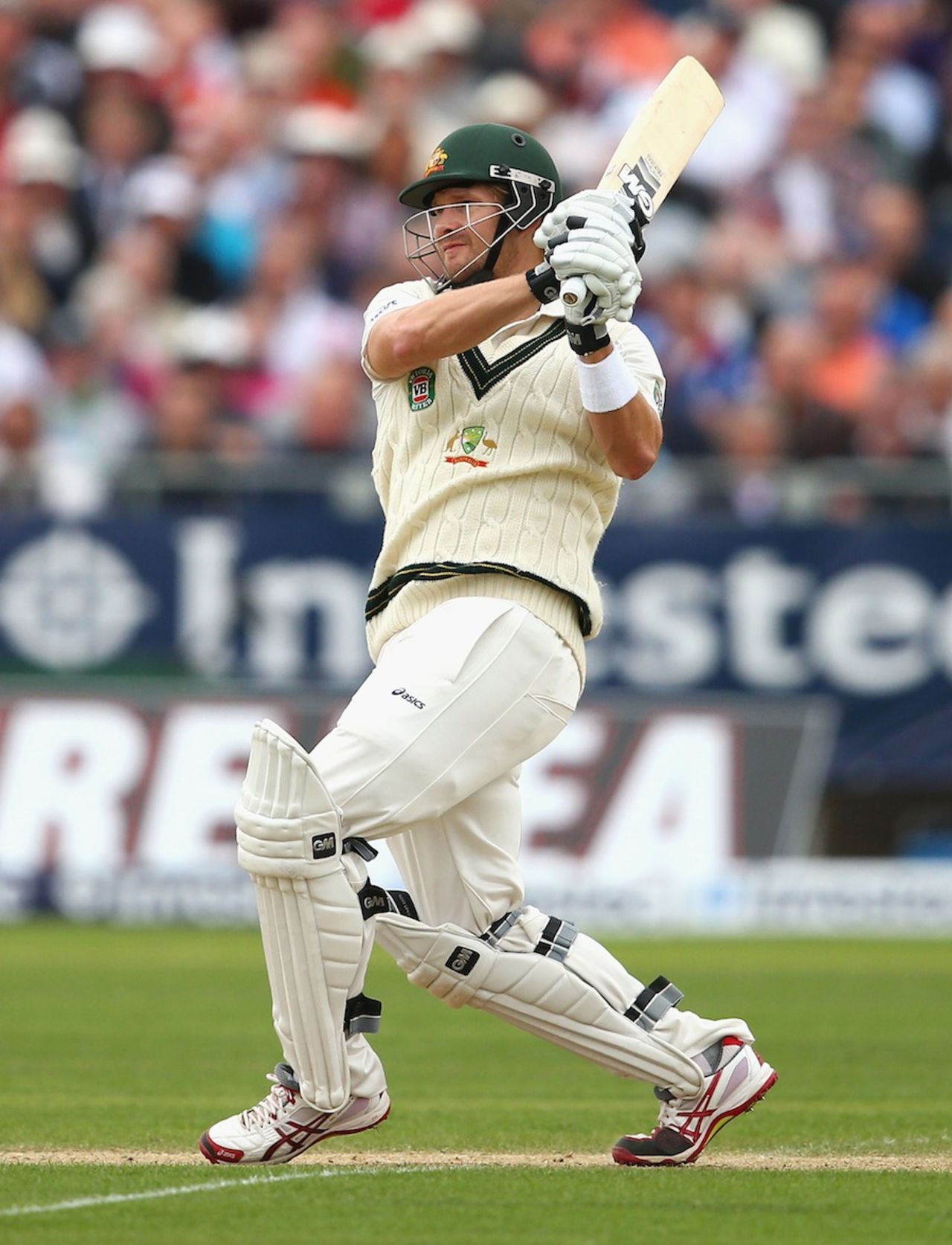 Shane Watson pulls authoritatively, England v Australia, 4th Investec Ashes Test, 2nd day, Chester-le-Street, August 10, 2013
