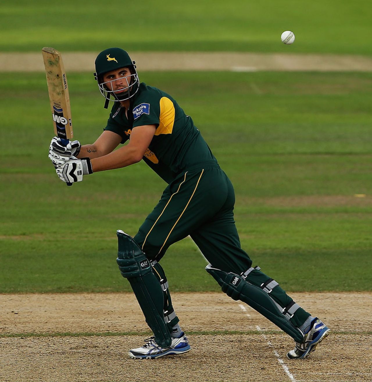 Alex Hales flicks through square leg, Nottinghamshire v Northamptonshire, Yorkshire Bank 40, Group A, Trent Bridge, August, 11, 2013