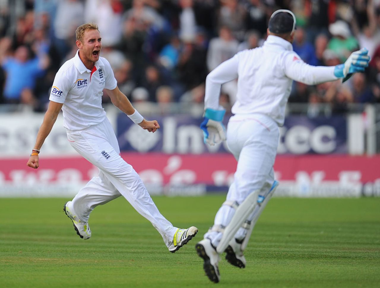 Stuart Broad's aggression turned the match on its head, England v Australia, 4th Investec Test, 4th day, Chester-le-Street, August 12, 2013