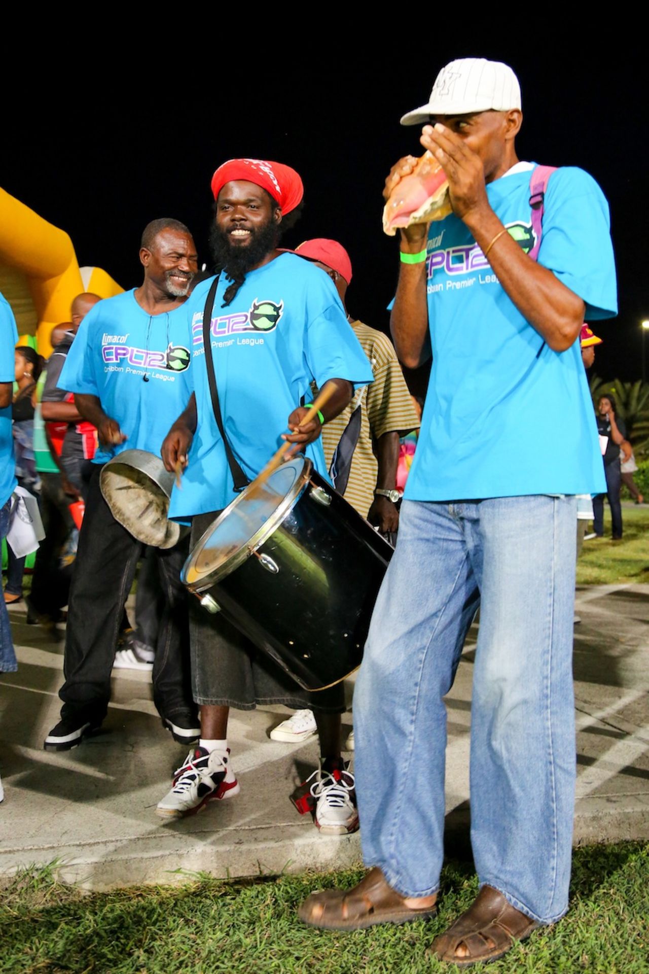 Music and cricket go hand-in-hand in West Indies, Antigua Hawksbills v Barbados Tridents, Antigua, Aug 13, 2013