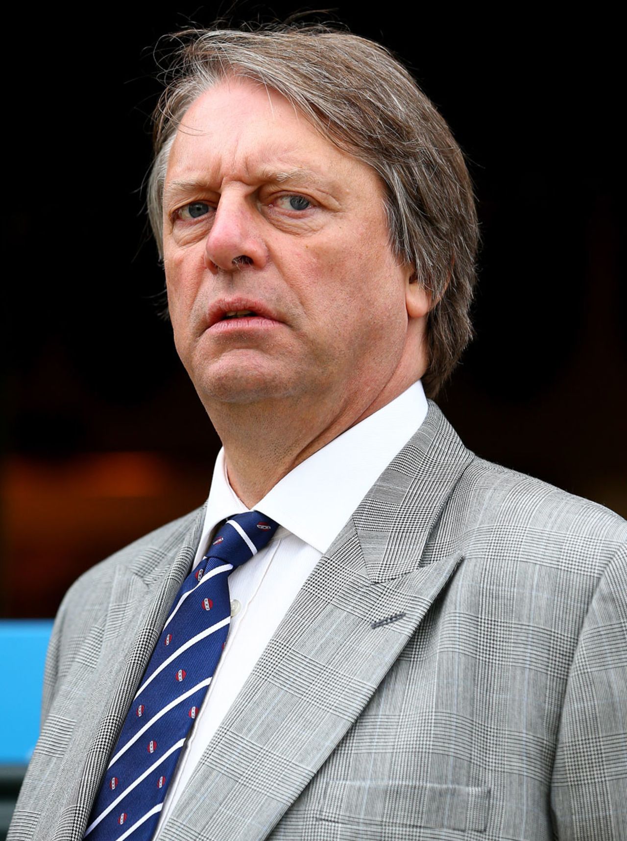 Wonder what Giles Clarke is thinking?, London, August 14, 2013