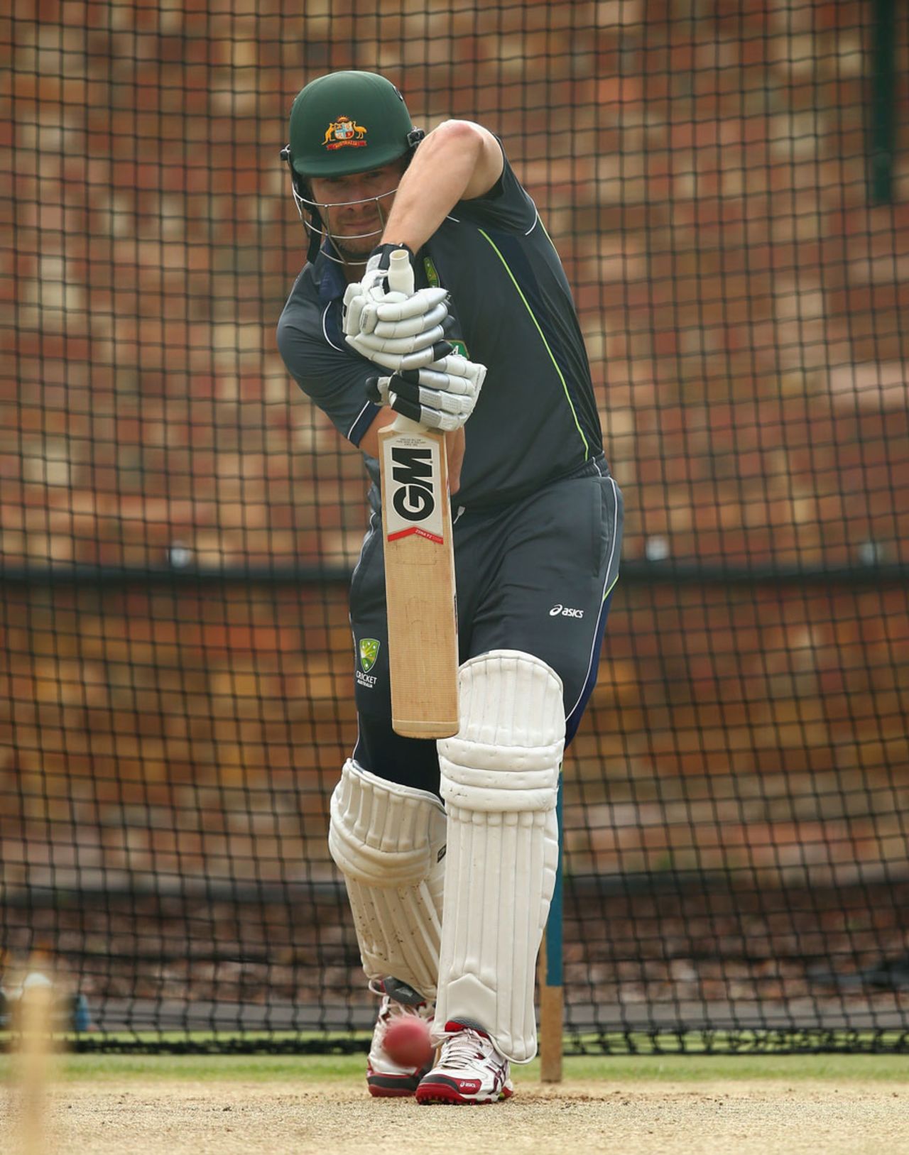 Shane Watson trains on the eve of the tour match against England Lions, County Ground, Northampton, August 15, 2013