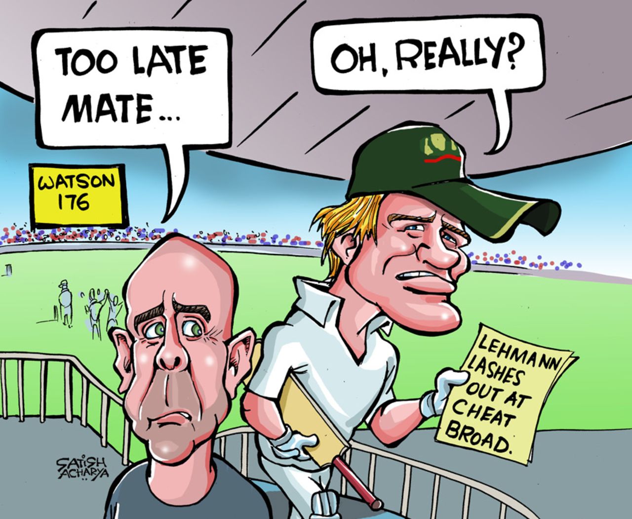 Cartoon: Late to the party