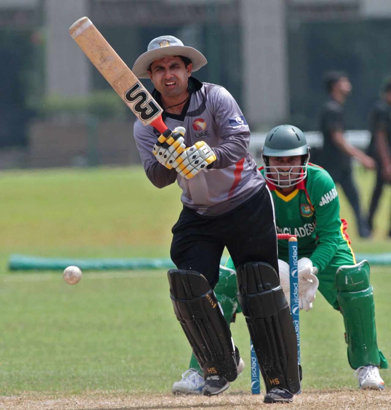 Shaiman Anwar made a 135-ball 100, Bangladesh Under-23s v United Arab Emirates, Group B, Asian Cricket Council Emerging Teams Cup, Singapore, August 22, 2013