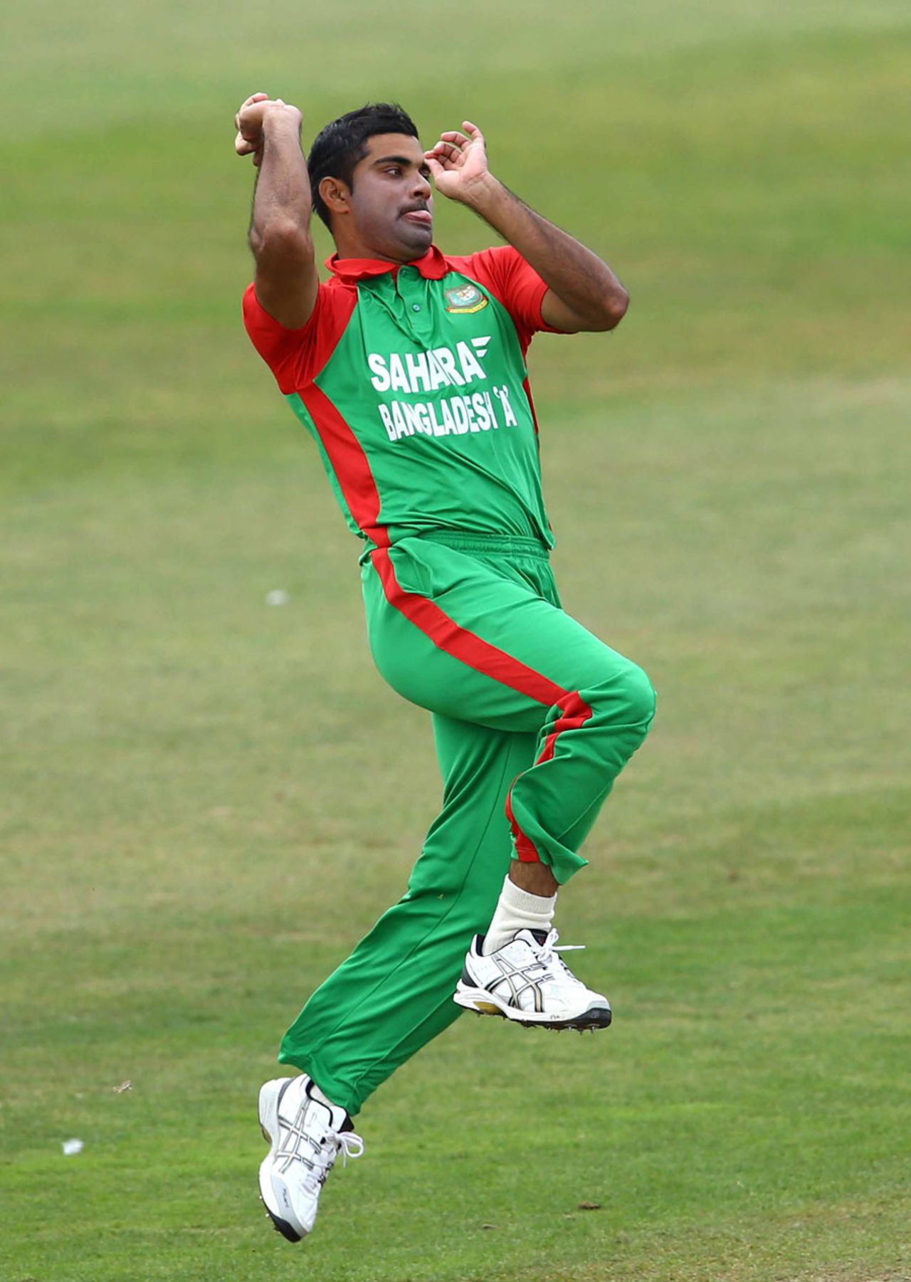 Ziaur Rahman bowled a wicketless allocation, England Lions v Bangladesh A, 3rd unofficial ODI, Taunton, August 23, 2013