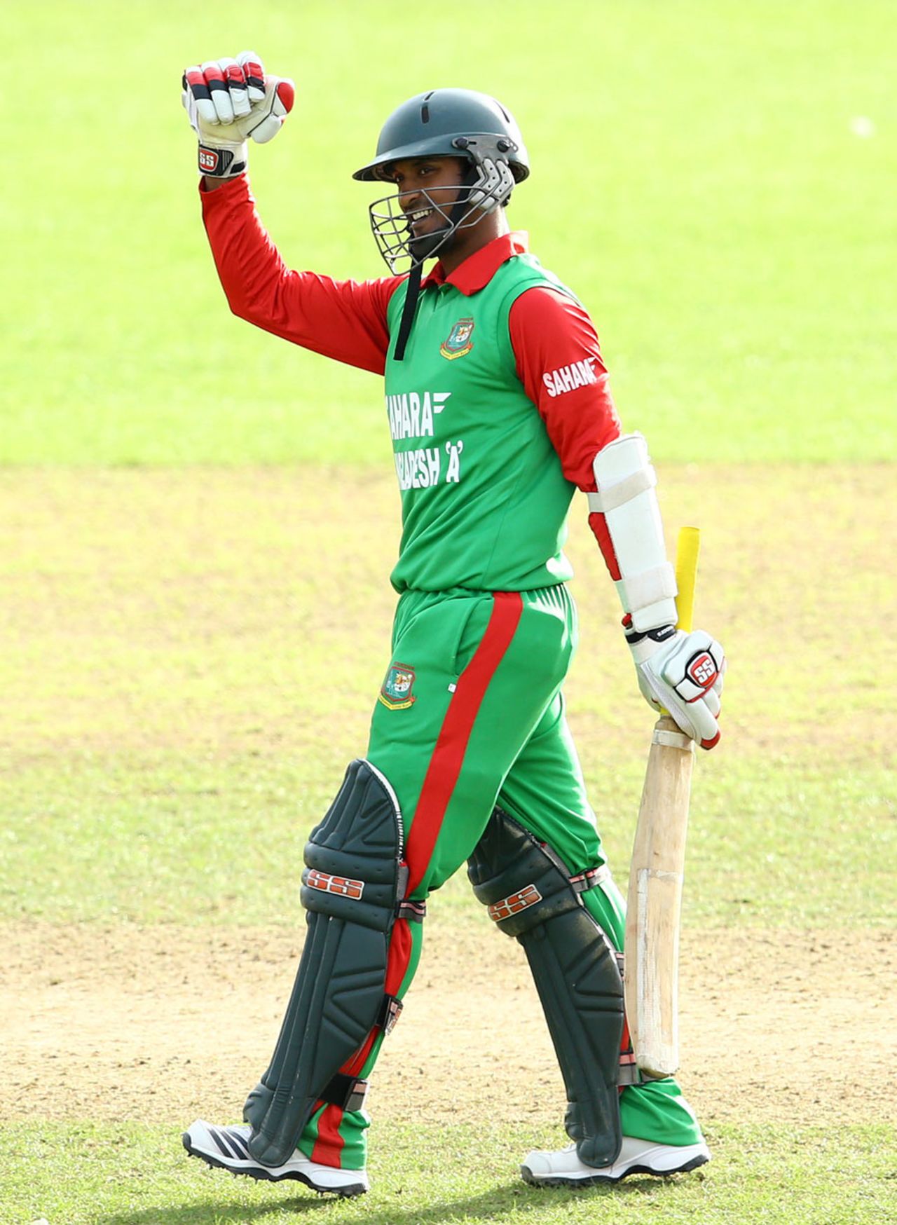 Naeem Islam's unbeaten hundred secured victory, England Lions v Bangladesh A, 3rd unofficial ODI, Taunton, August 24, 2013