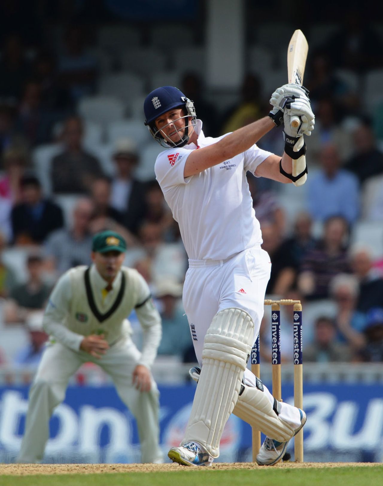 Graeme Swann thrashed 34 off 24 balls, England v Australia, 5th Investec Test, The Oval, 5th day, August 25, 2013