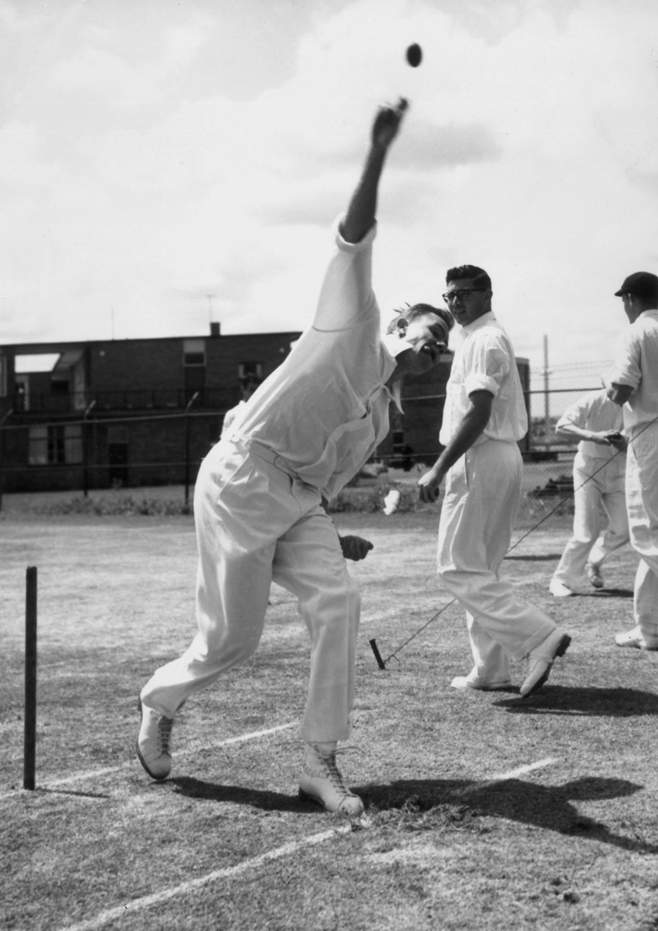 Peter Pollock at practice