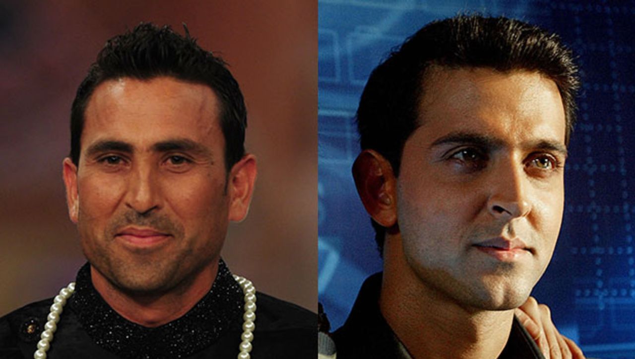 Composite: Younis Khan and Hritik Roshan