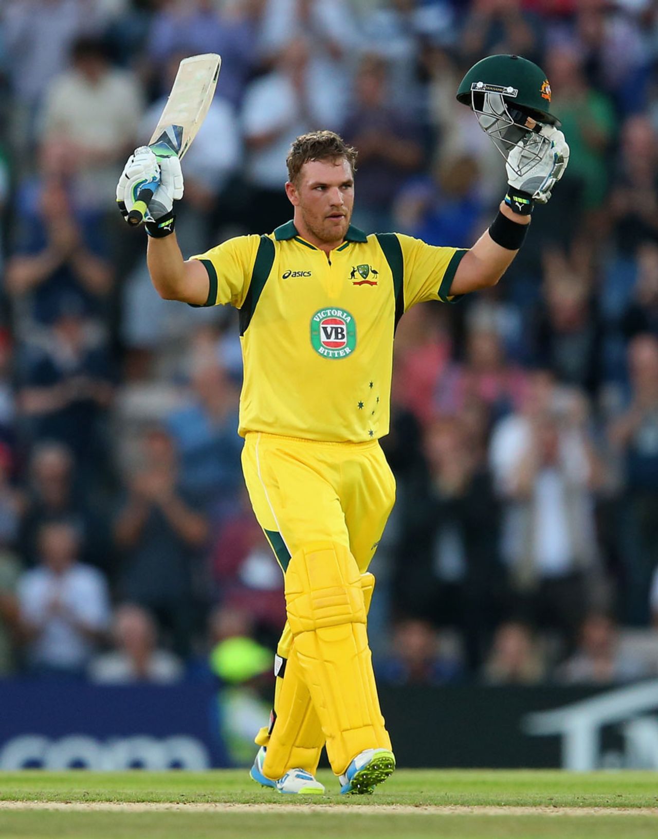 Aaron Finch made a century from just 47 balls, England v Australia, 1st T20, Ageas Bowl, August 29, 2013
