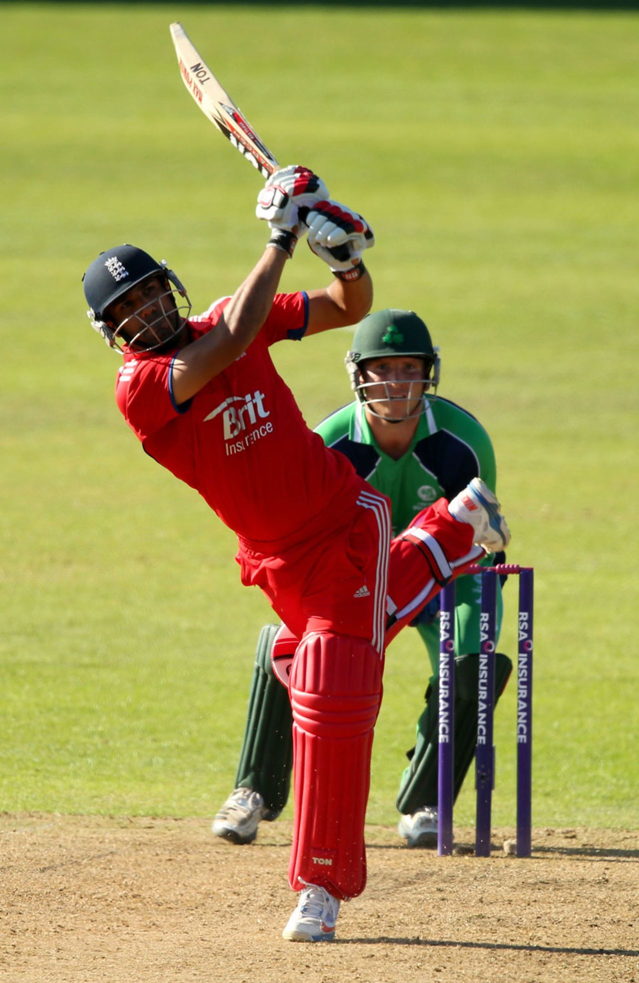 Ravi Bopara struck five sixes in his maiden ODI ton, Ireland v England, one-off ODI, Malahide, September 3, 2013