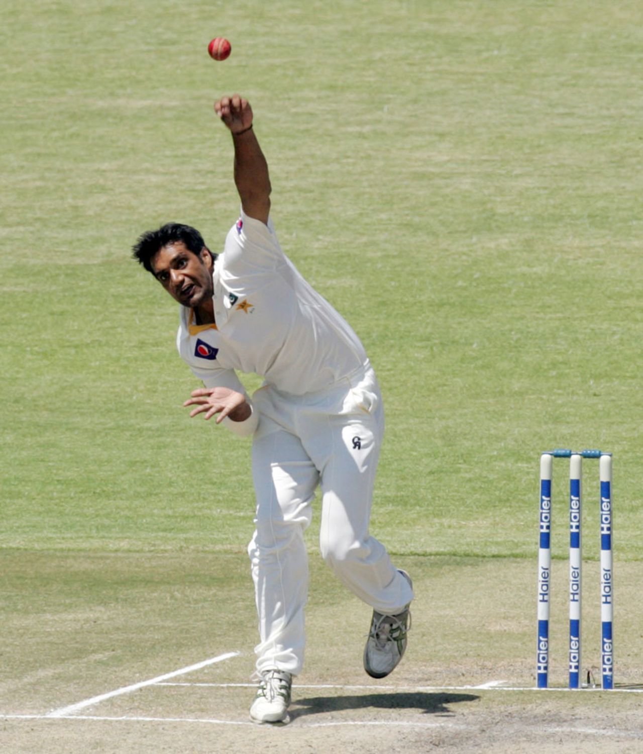 Rahat Ali went wicketless in the second innings, Zimbabwe v Pakistan, 1st Test, 5th day, Harare, September 7, 2013