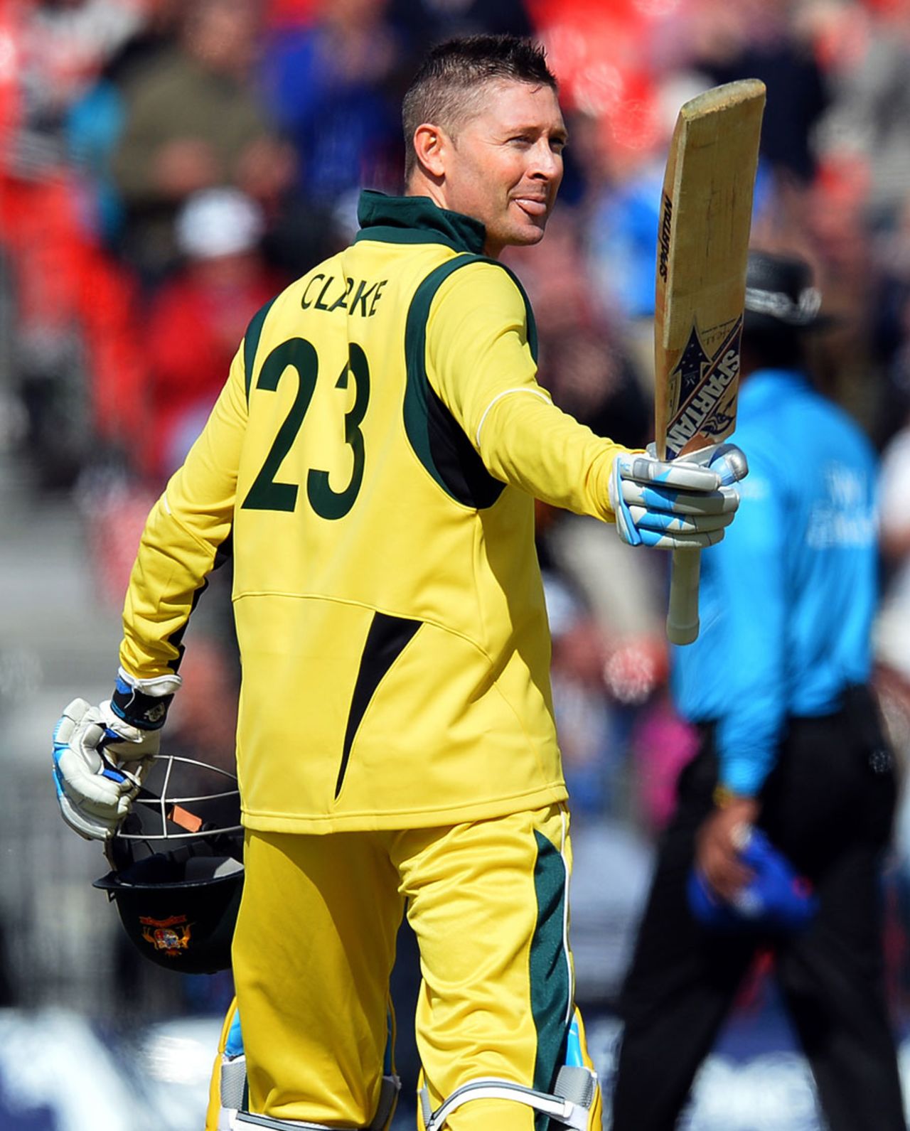 Michael Clarke made his eighth ODI hundred, England v Australia, 2nd NatWest ODI, Old Trafford, September 8, 2013